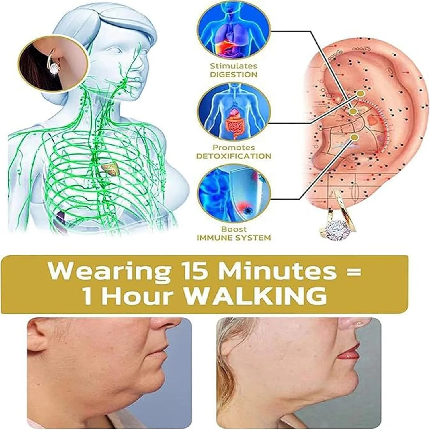 The Lymphatic Magnetotherapy Earrings